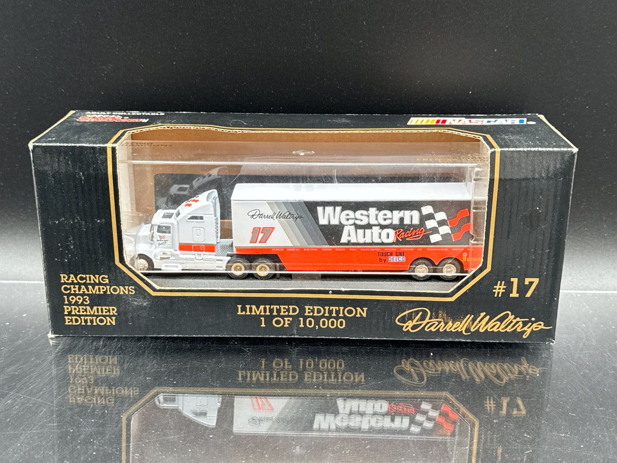 Darrell Waltrip Western Auto 1/87 Scale Hauler