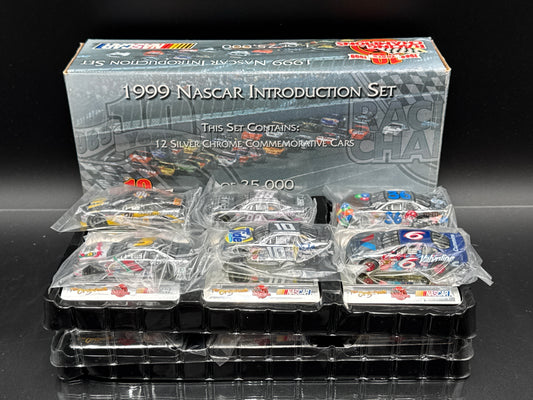 1999 Nascar Chrome Commemorative 12 Car Set