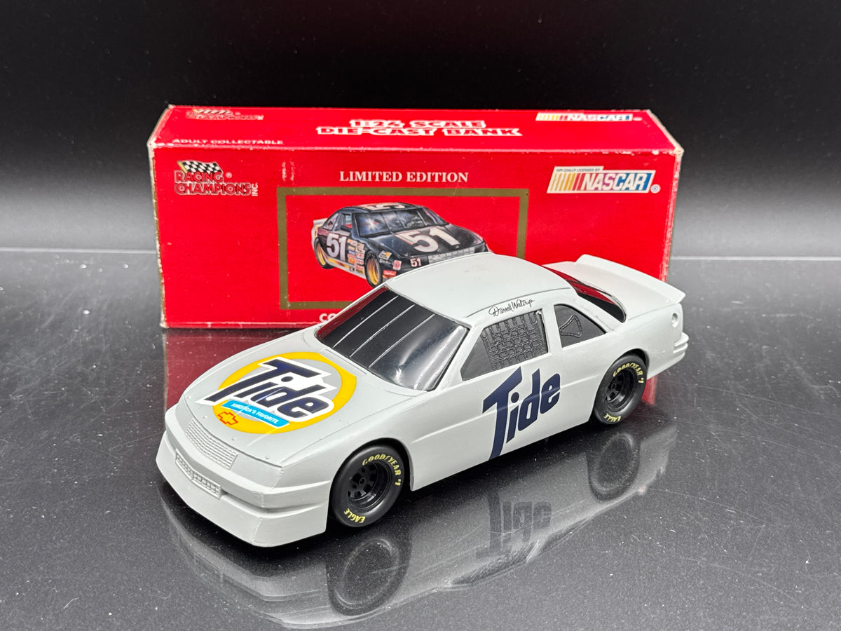 Drrell Waltrip Tide Test Car Bank