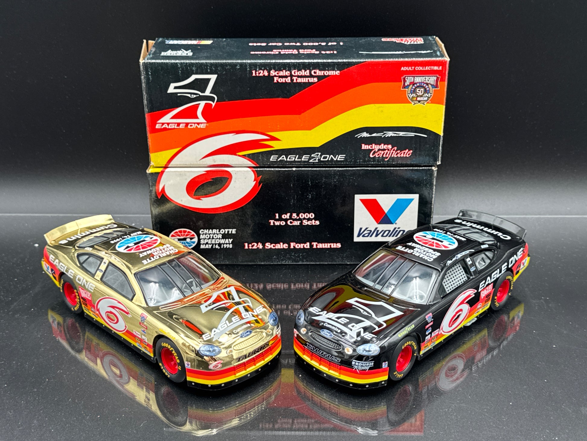 Mark Martin #6 Eagle One 2 Car Set