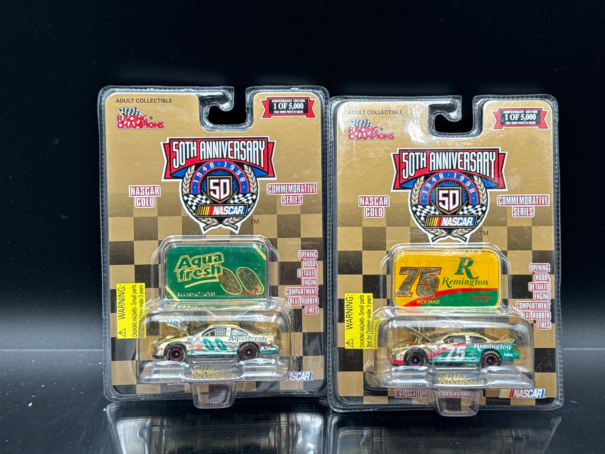 Racing Champions Gold 1/64 Scale Lot