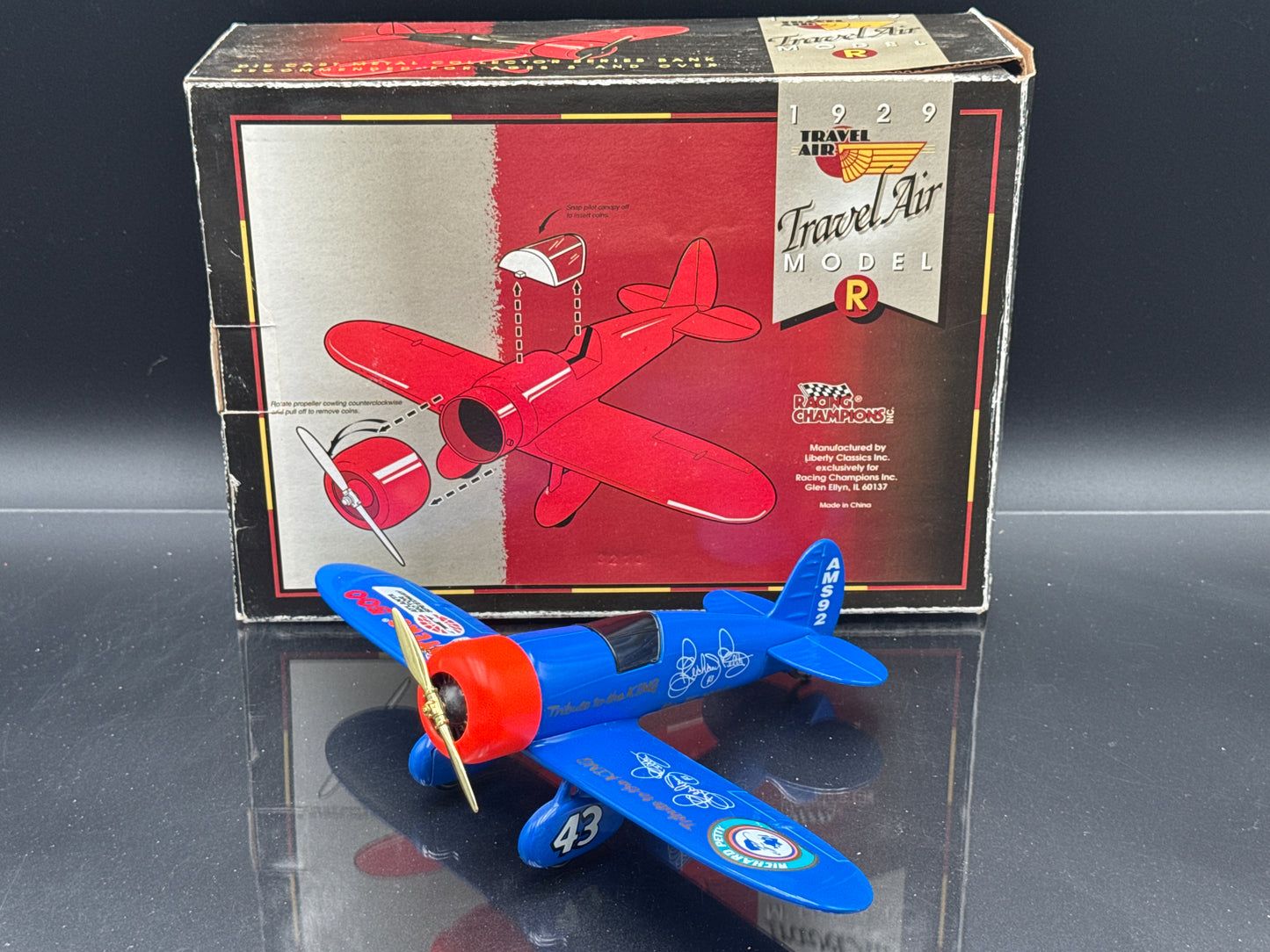 Richard Petty Hooters 500 Tribute 1929 Travel Air Model R