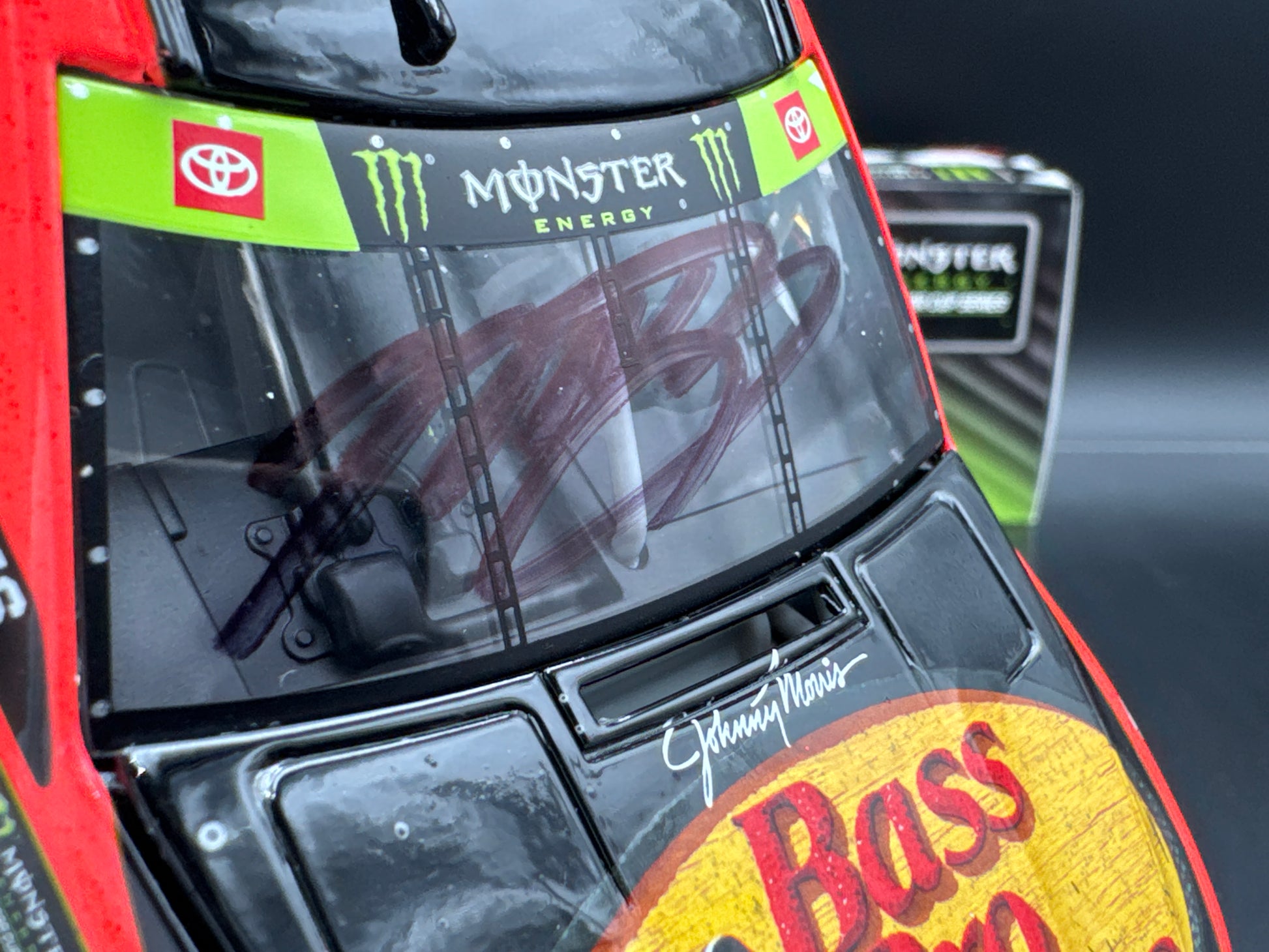 Martin Truex Jr #19 Bass Pro Shops 2019 Camry Richmond Win • Autographed