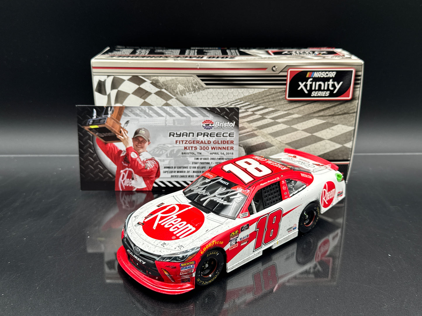 Ryan Preece #18 Rheem Bristol Win 2018 Camry