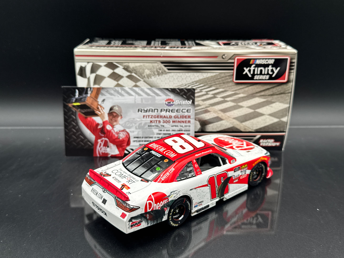 Ryan Preece #18 Rheem Bristol Win 2018 Camry