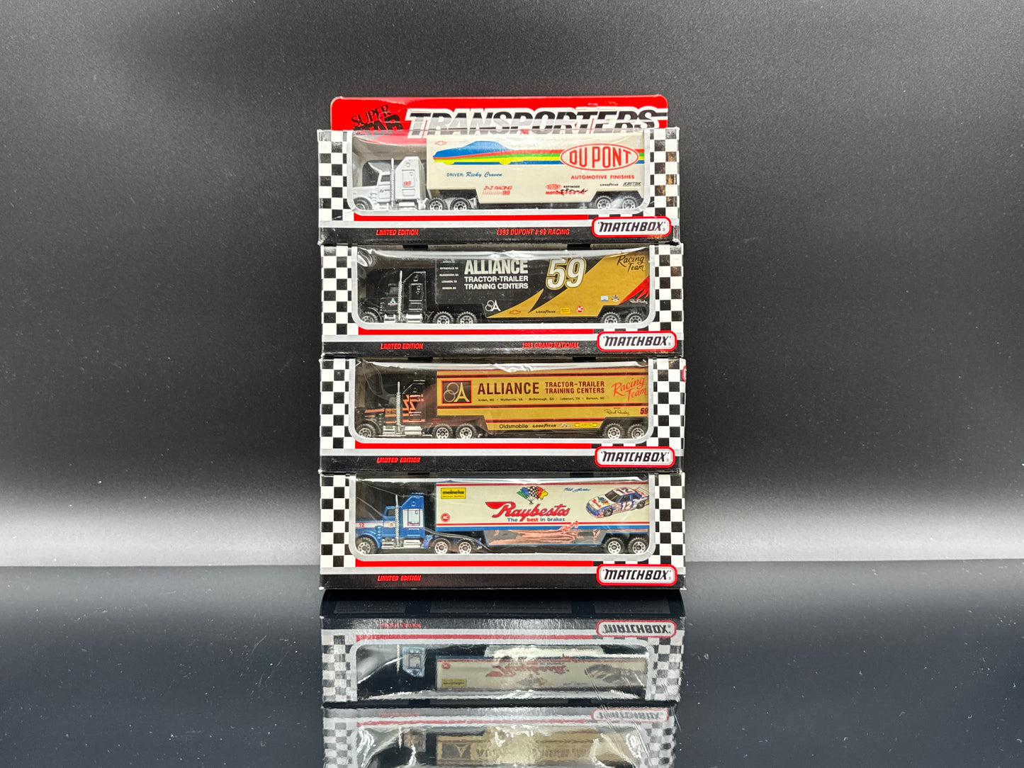 1/87 Scale Matchbox Hauler Lot - 1 Autographed