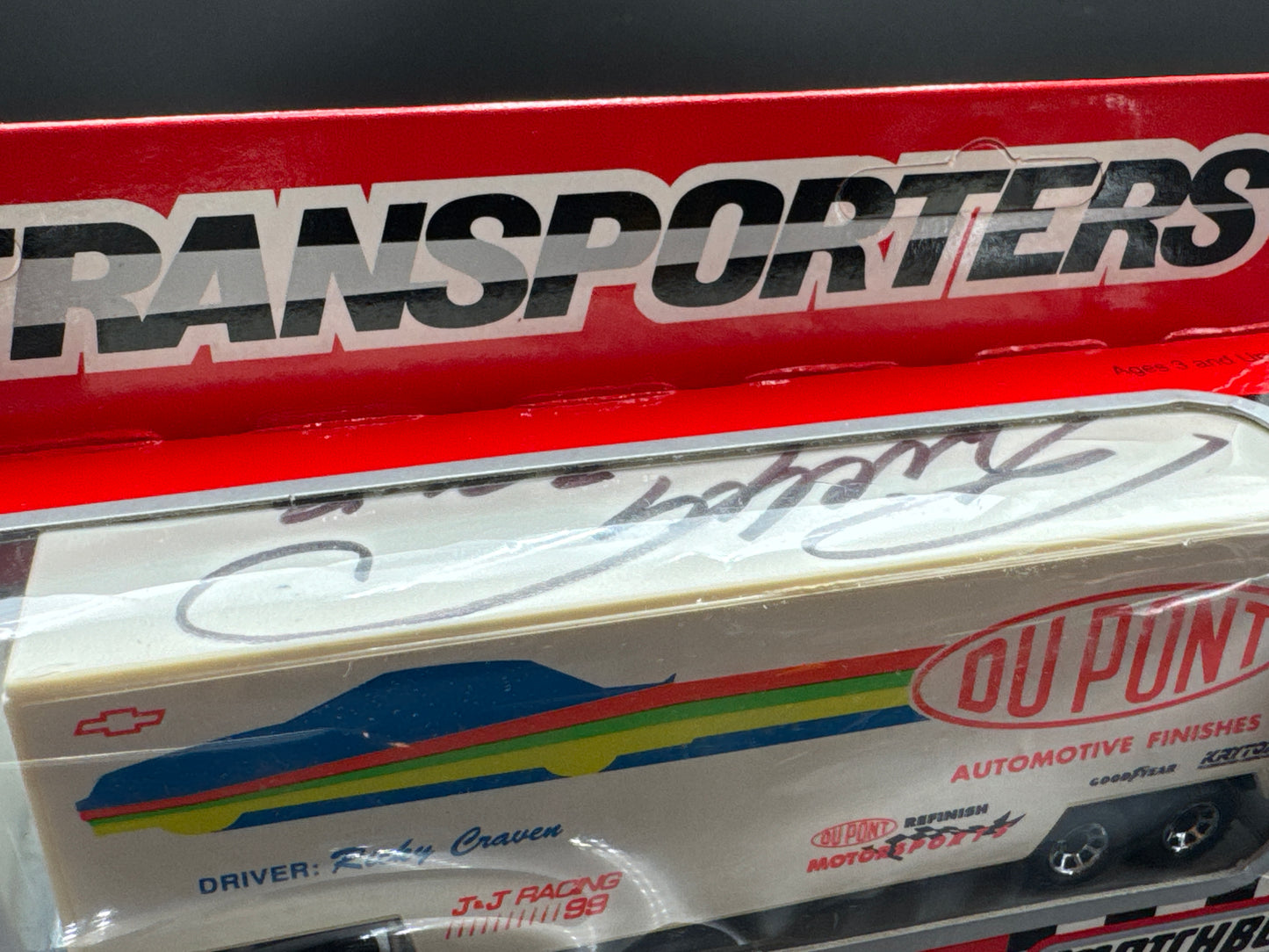 1/87 Scale Matchbox Hauler Lot - 1 Autographed